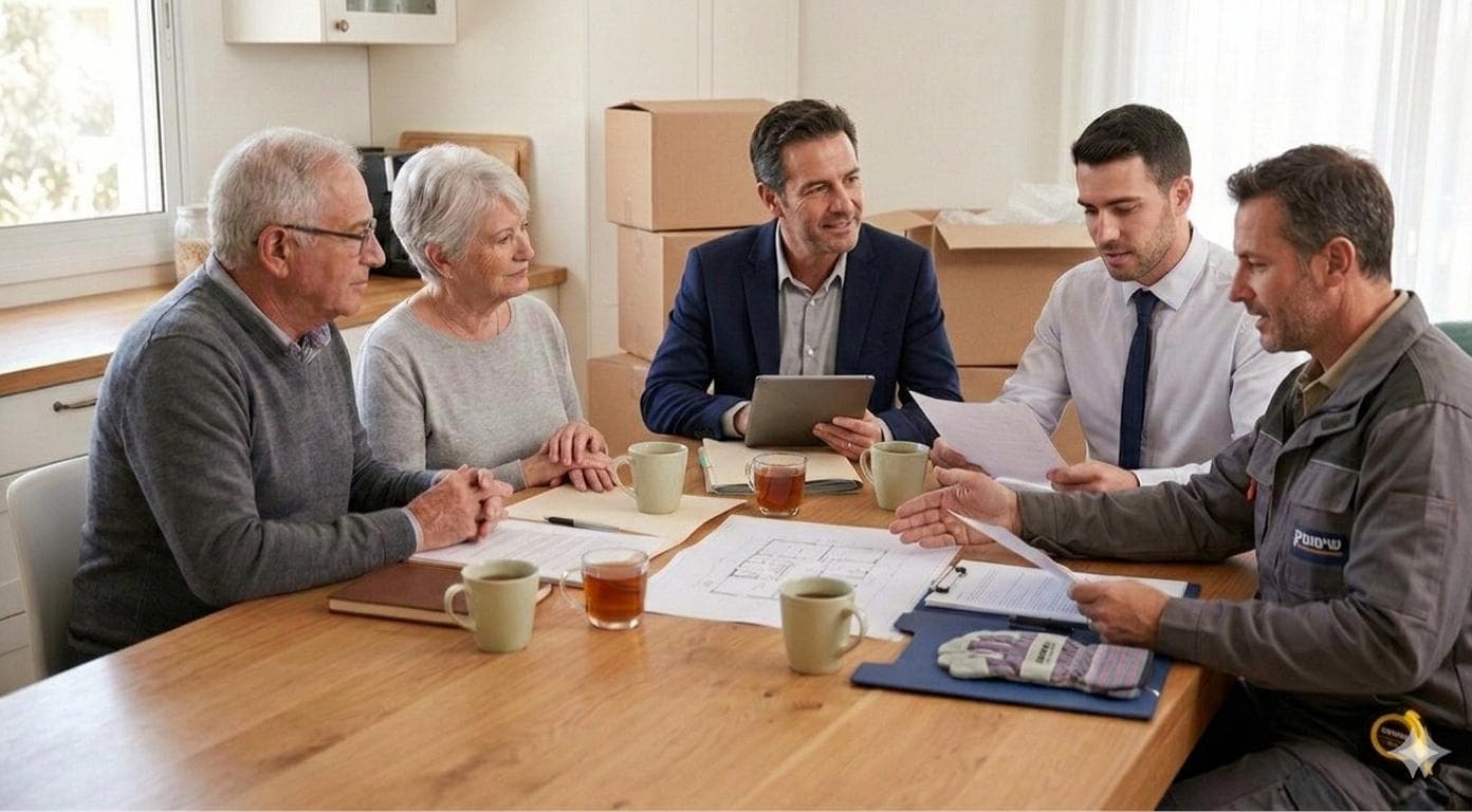 ליווי בפגישות, בדיקות ותיאומים