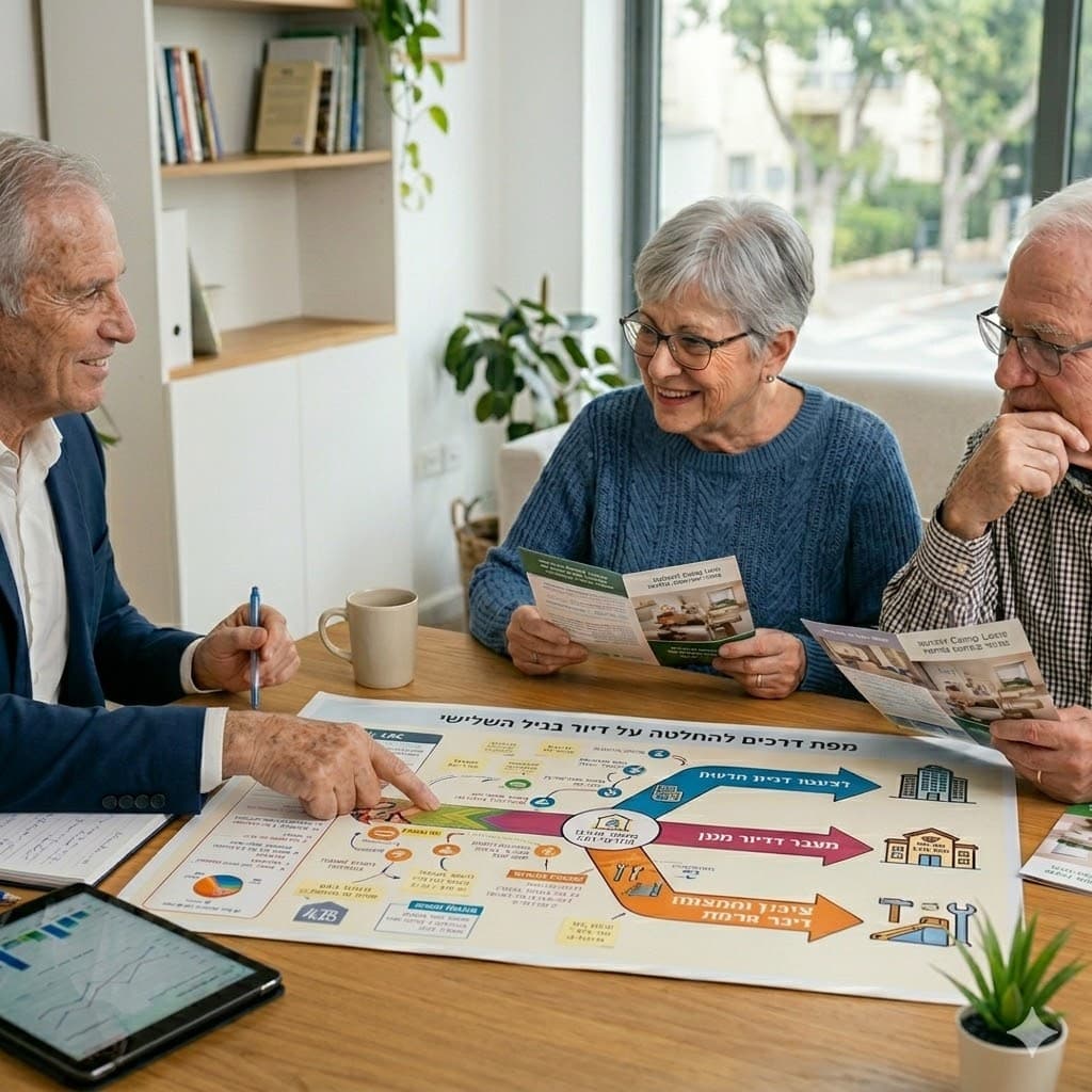 התאמה אישית לדיור מוגן או פתרון מגורים אחר